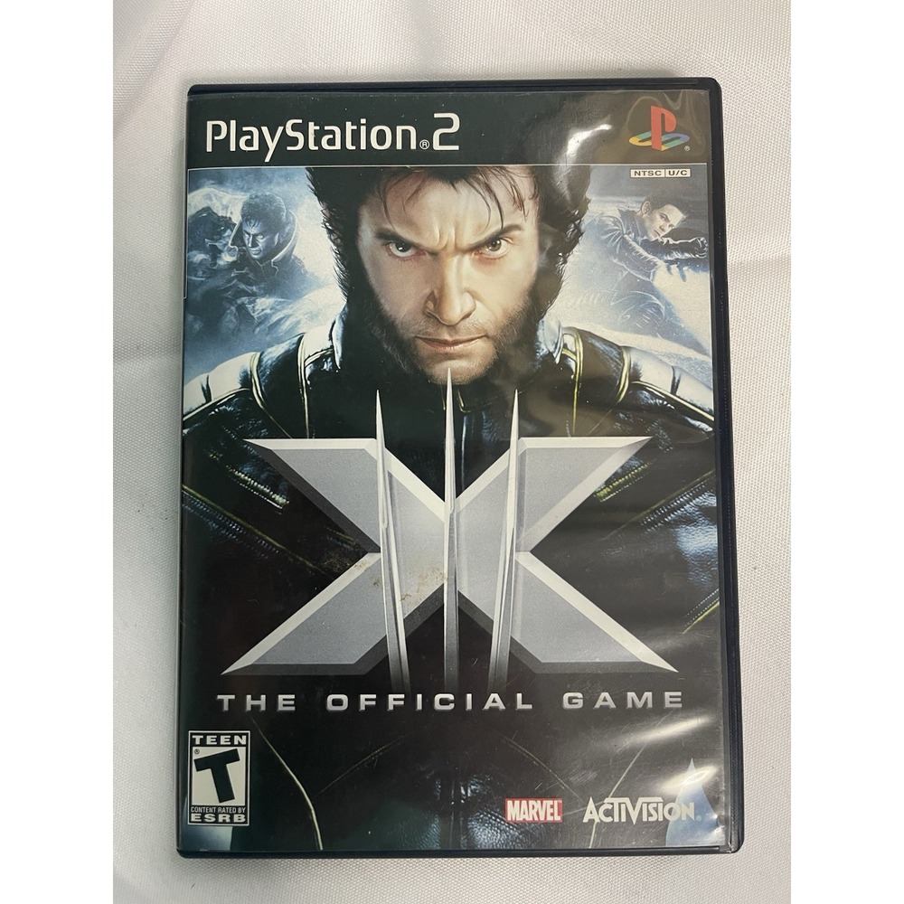 X-Men‎ Official Game - Sony PlayStation 2 - CIB - PS2